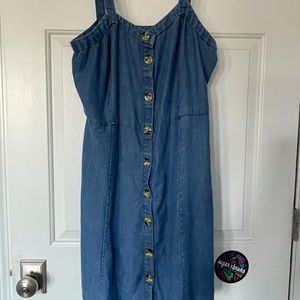 Loft denim dress